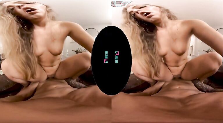 VRHUSH Horny teenage Ashley Red fucks her girlfriends brother