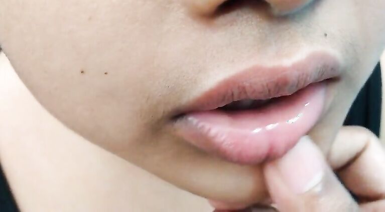 Amrita ki beautiful lip - beautiful