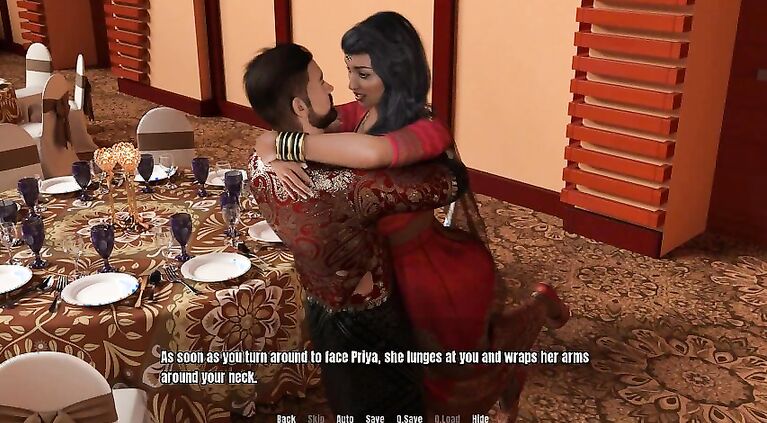 Granny's House: Desi HOUSEWIFE And Younger Guy At Wedding – Ep45