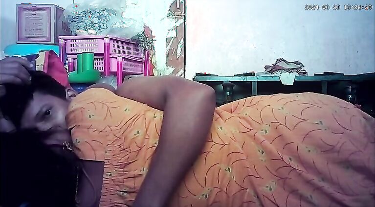 Tamil village house milf romantic kissing butt