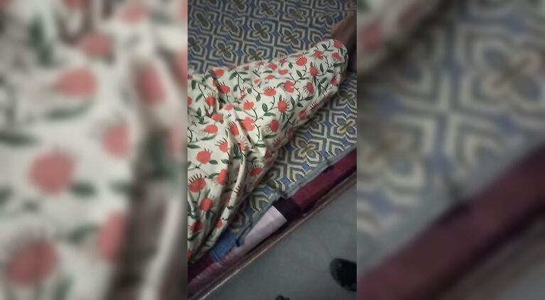 Desi college girl cute at lodge