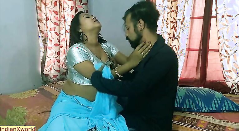 Indian sexy bhabhi having sex secretly with house owner’s son!! Hindi webseries sex