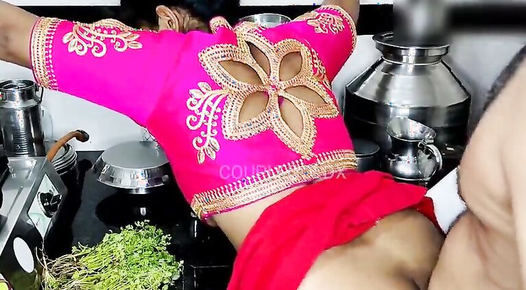 Komal with Kichen choda
