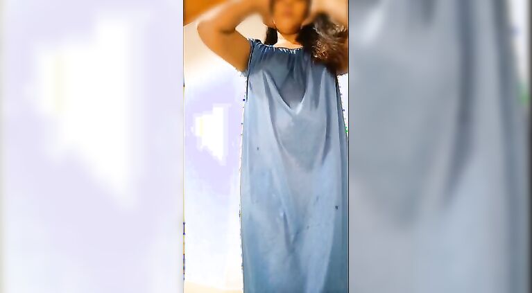 Tamil Bhabhi Jaanu Strip teasing in Movie Chats