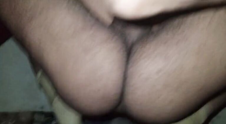 A Fat housewife is fucked under her bull husband.