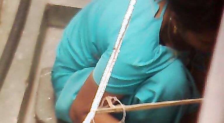 Desi Aunty Caught Washing - Movies.