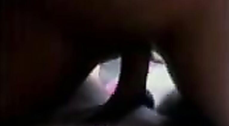 Man licking her girlfriend's pussy.
