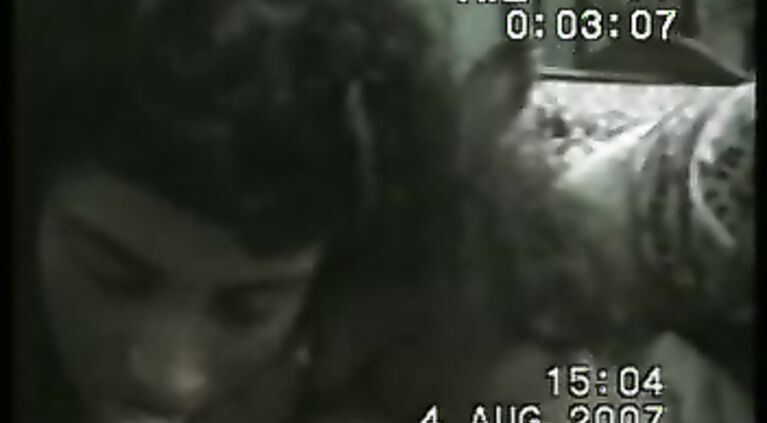 Mature aunty caught on hidden cam taking shower, surprised and trying to cover herself up