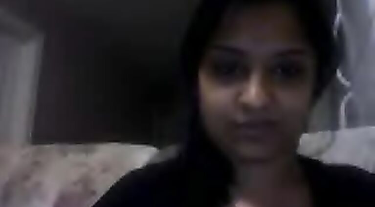 Desi Sweet angle showing her big sexy boobs on cam.