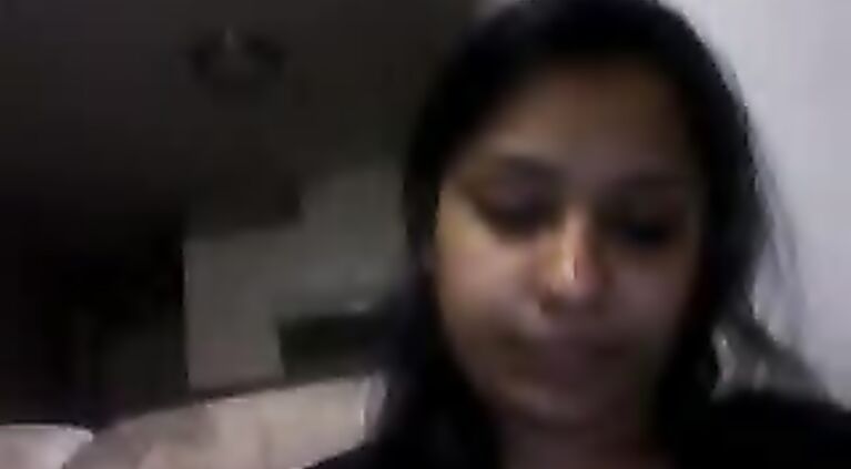 Big ass Indian girl fucking in reverse riding on top of his boyfriend erect cock