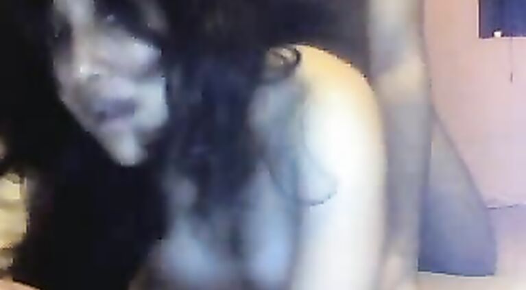 Sameera bhabhi playing with her boobs, laying naked with her man getting fucked