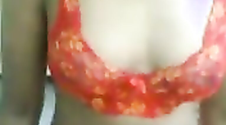 Hot bhabhi changing in bedroom recorded by hidden cam fixed in room by her husb